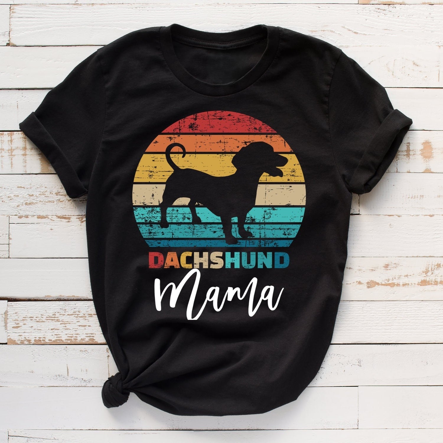 Dachshund Mama Retro
