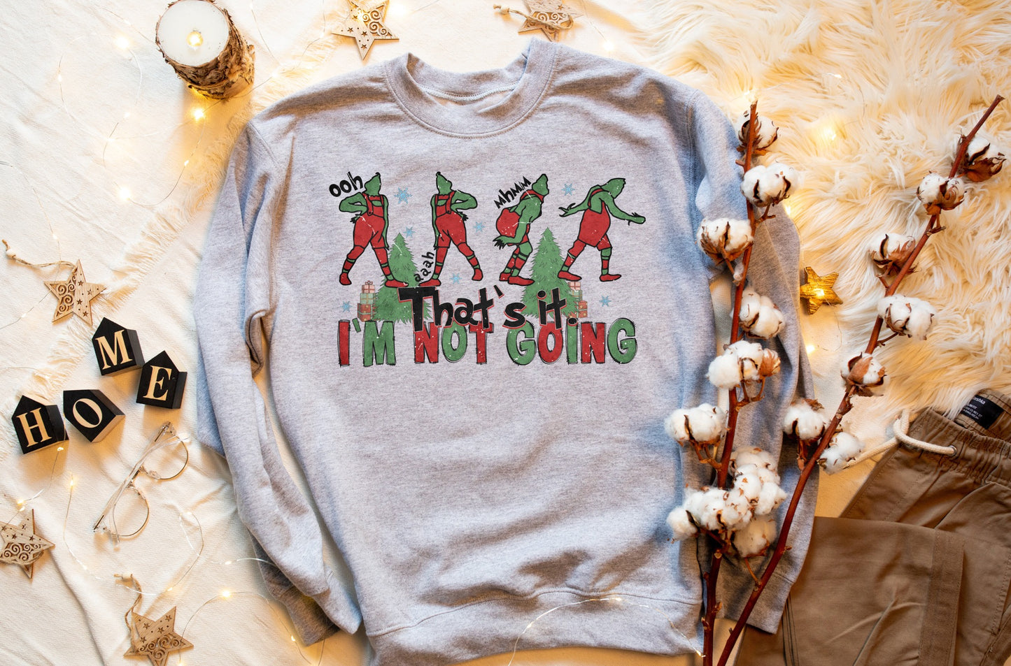 That's it I'm not Going