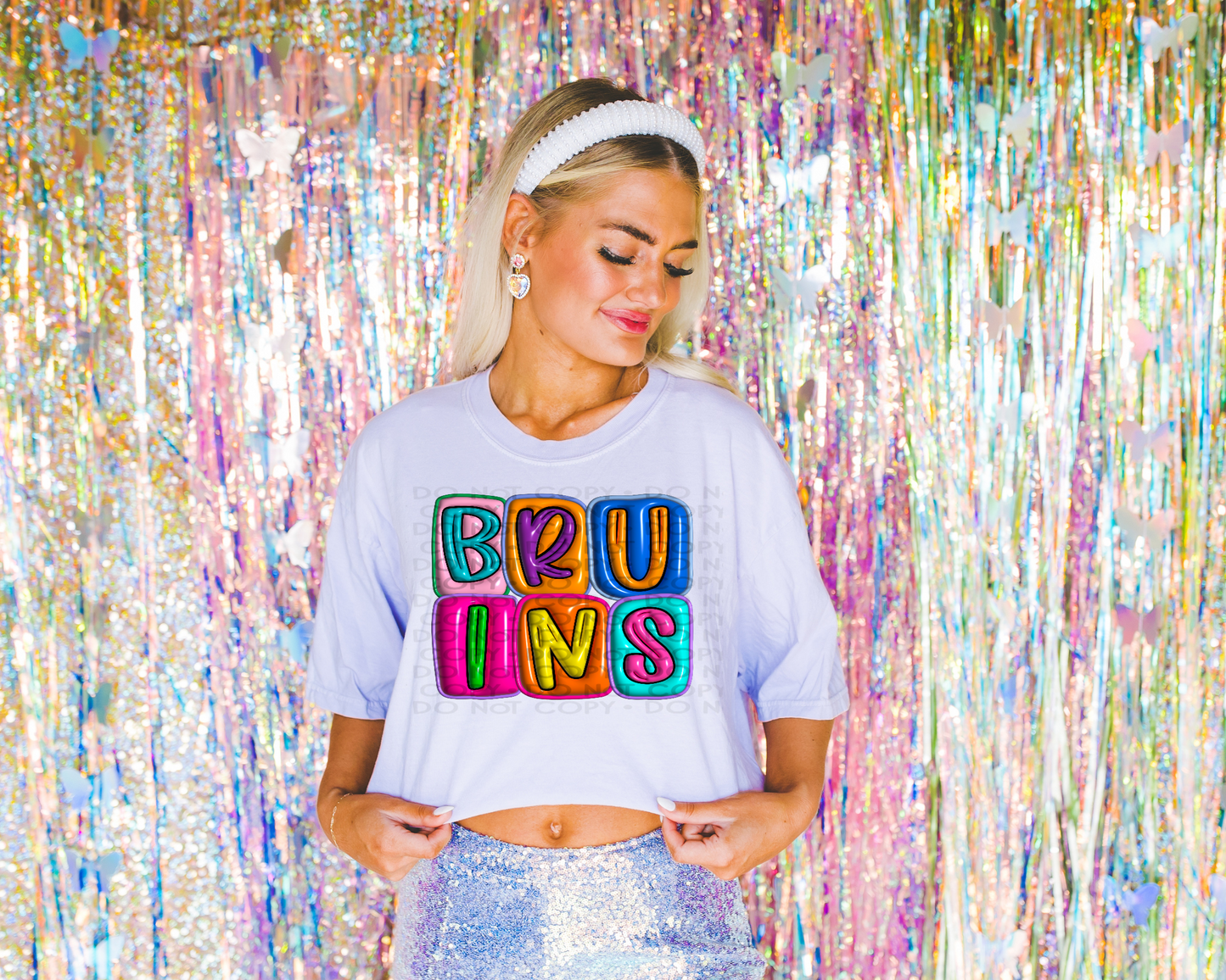 Custom Colorful 3D Letters GILDAN