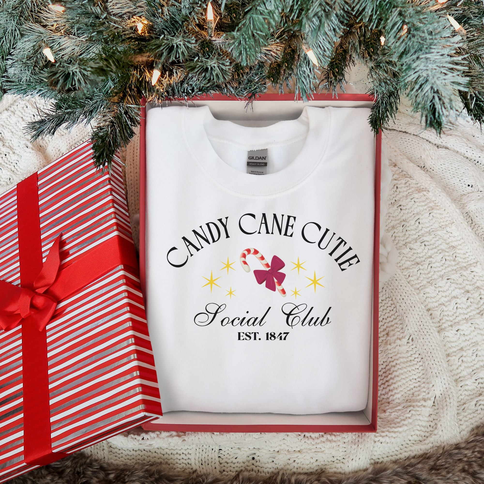 Candy Cane Cutie Social Club