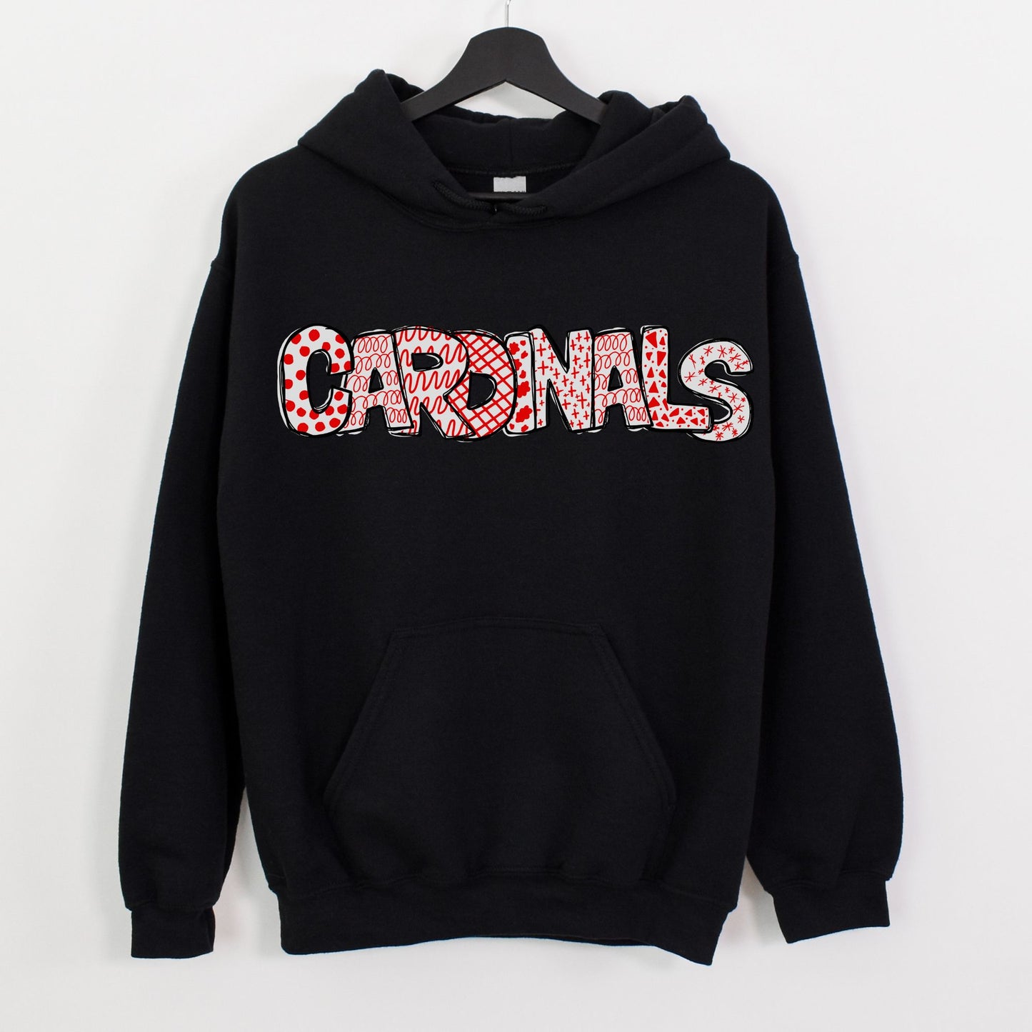 cardinals white red