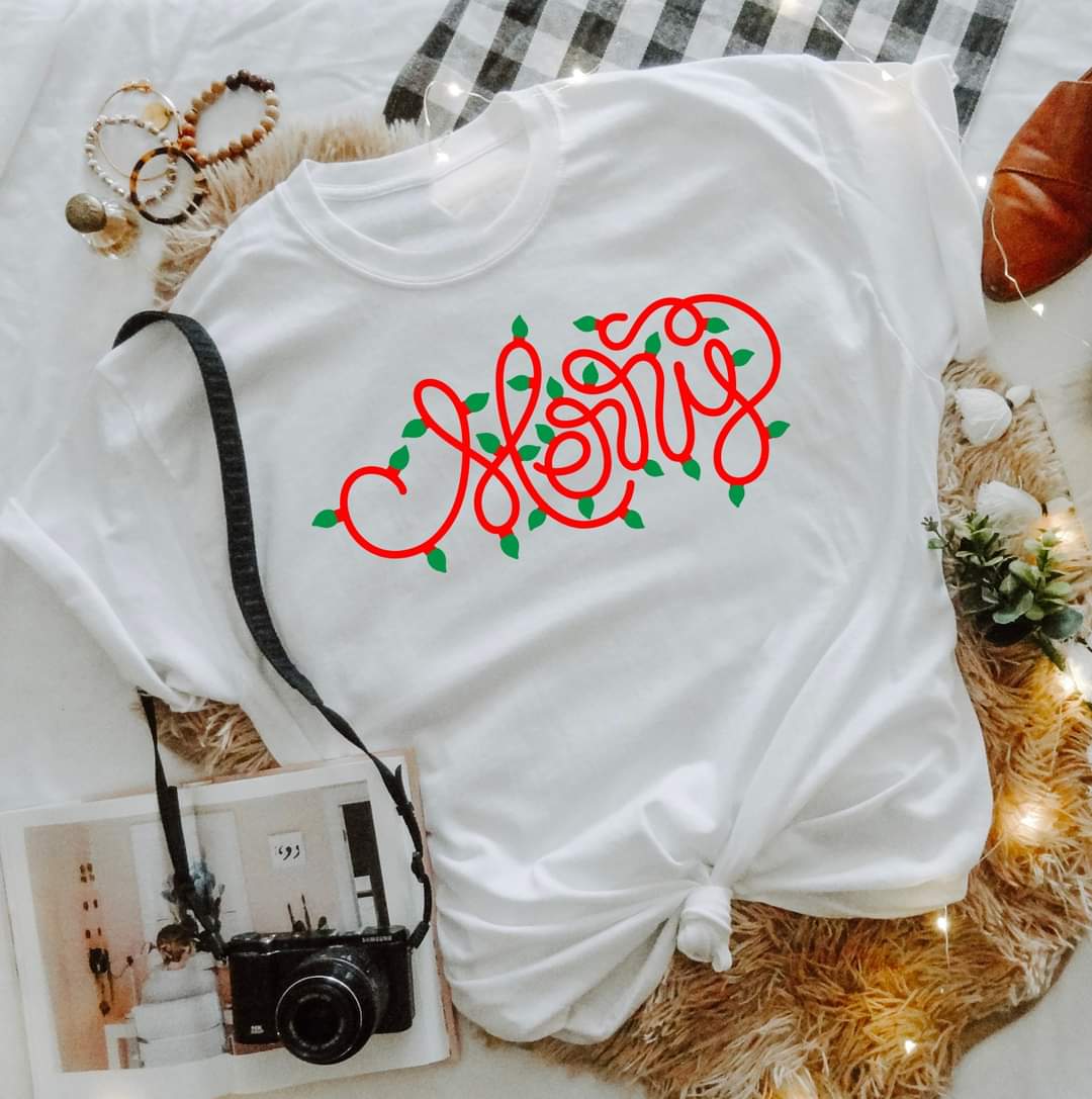 Merry Script With Lights