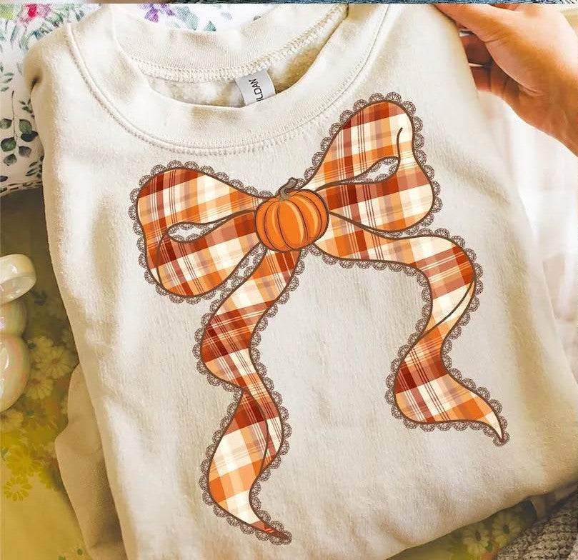 Bow with Plaid