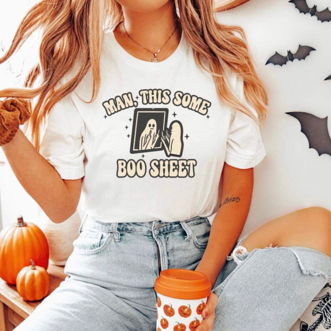 Man This Some Boo Sheet Short Sleeve