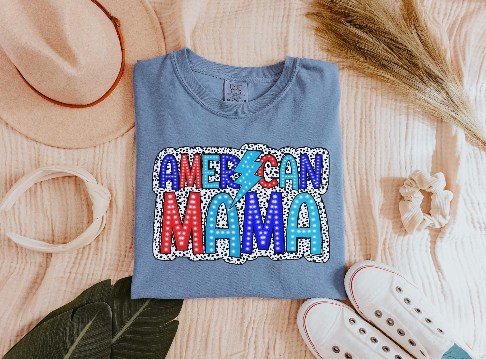 American Mama Polk A Dot Comfort Colors