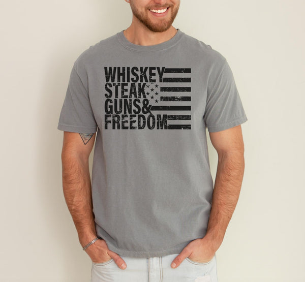whiskey steak guns freedom