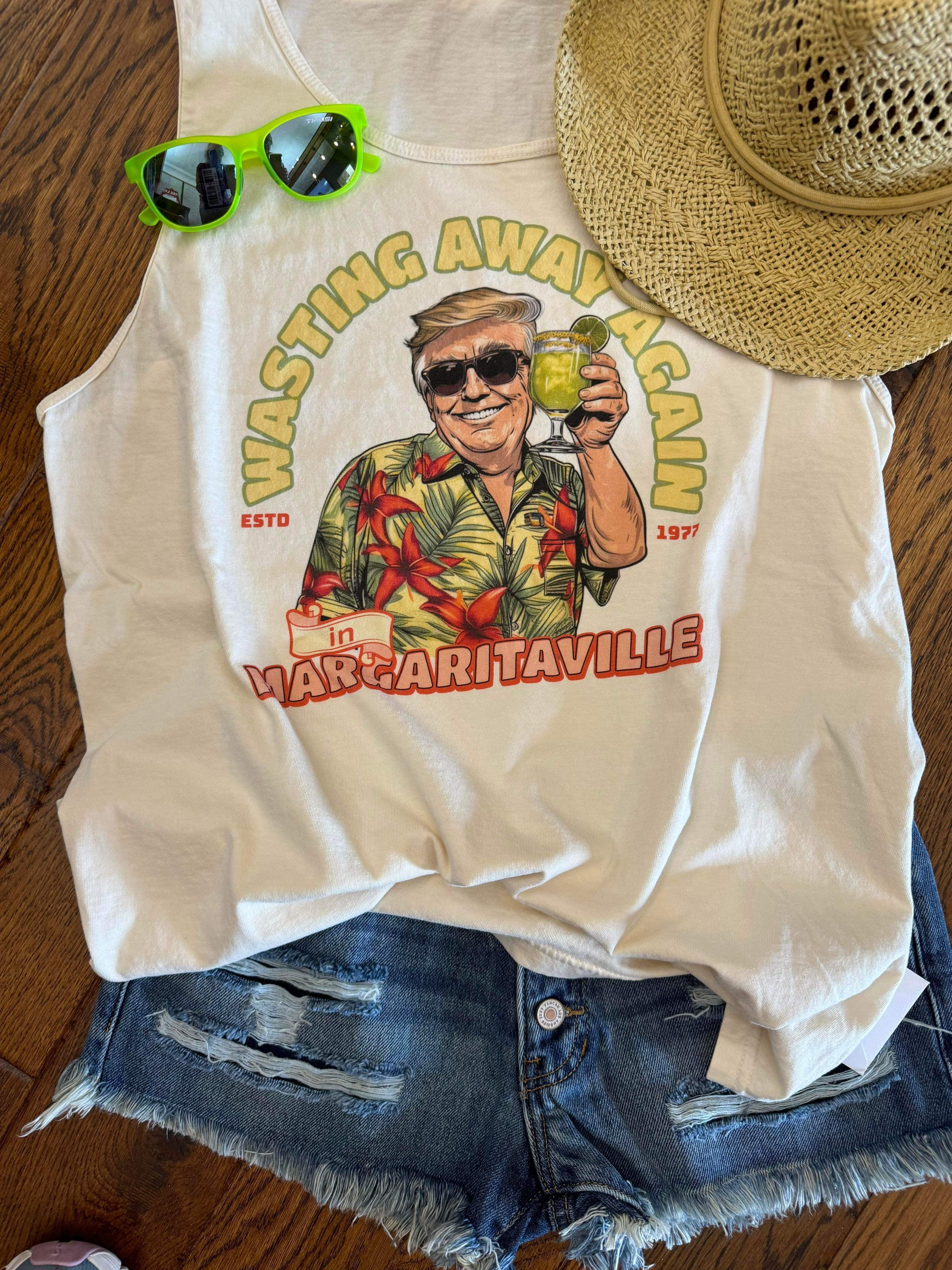 Wasting Away Again Trump Comfort Colors Tank