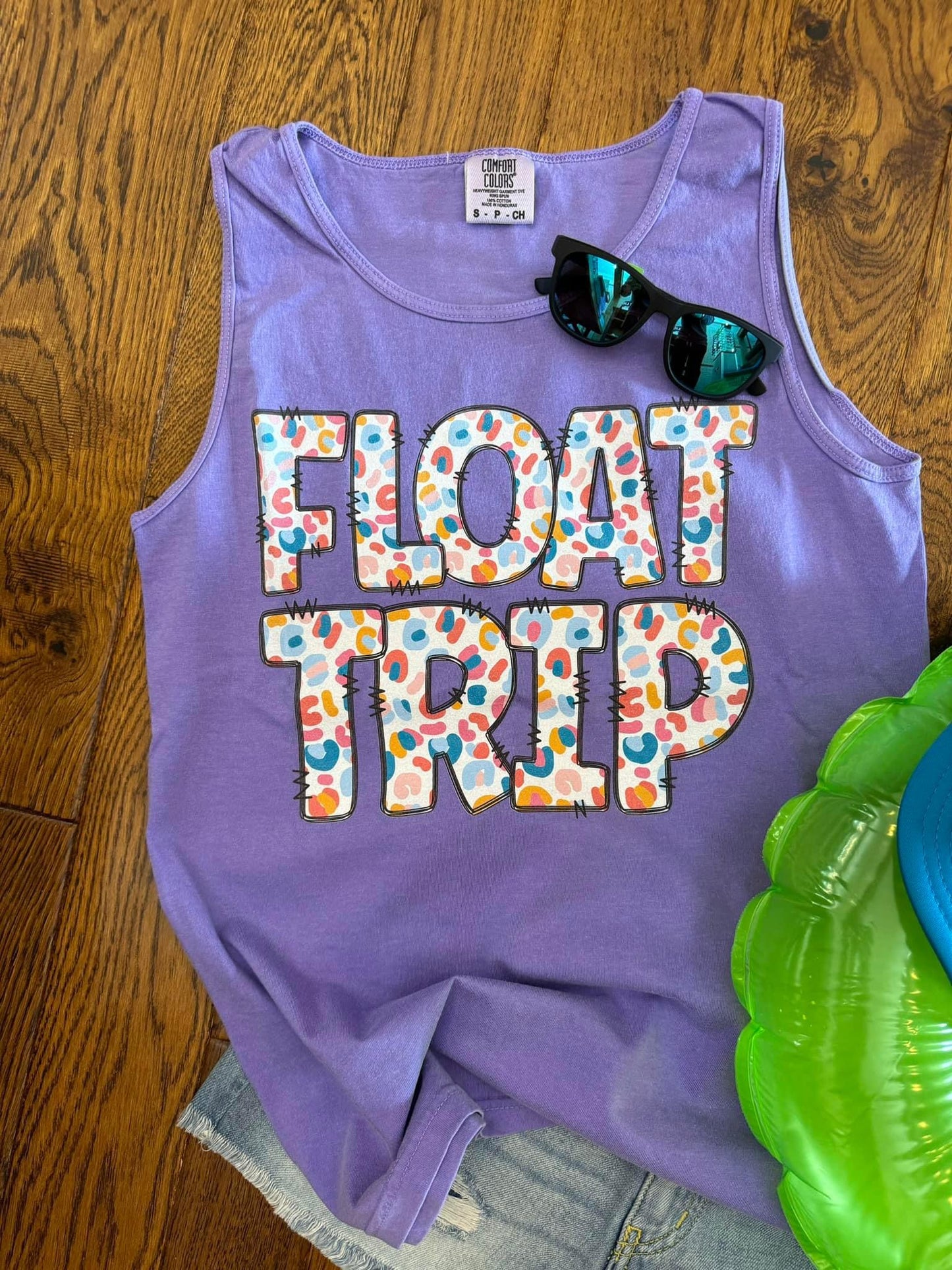 Float Trip Comfort Colors Tank