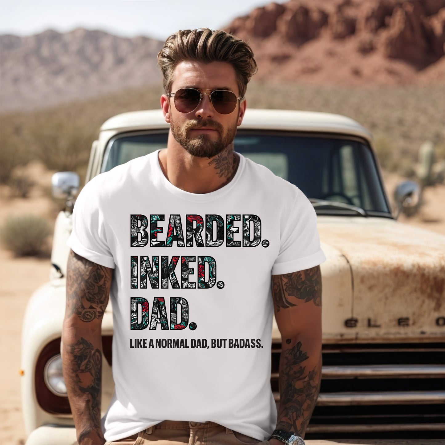 Bearded Inked Dad