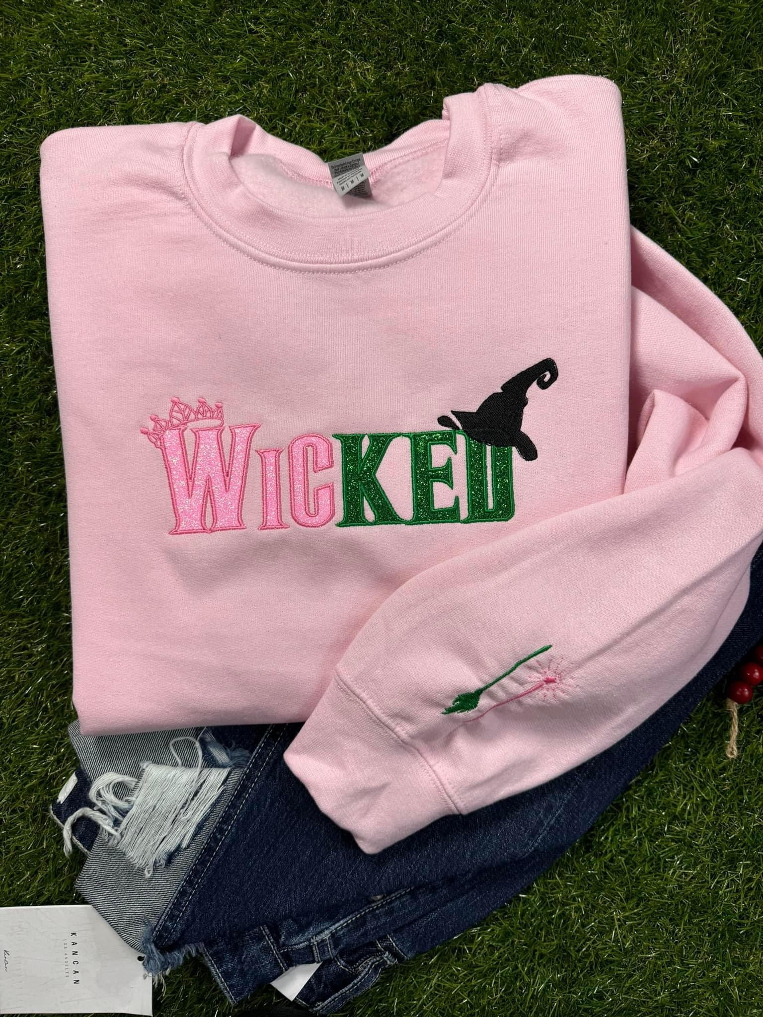 Wicked Embroidery With Sleeve