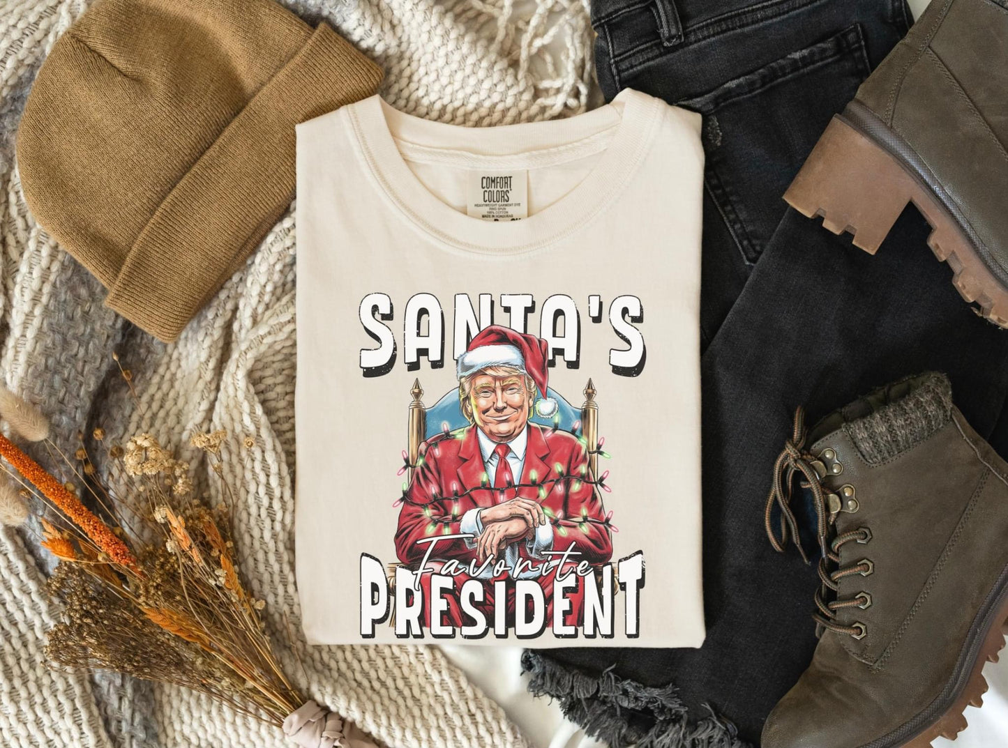 Santa’s Favorite President Comfort Colors