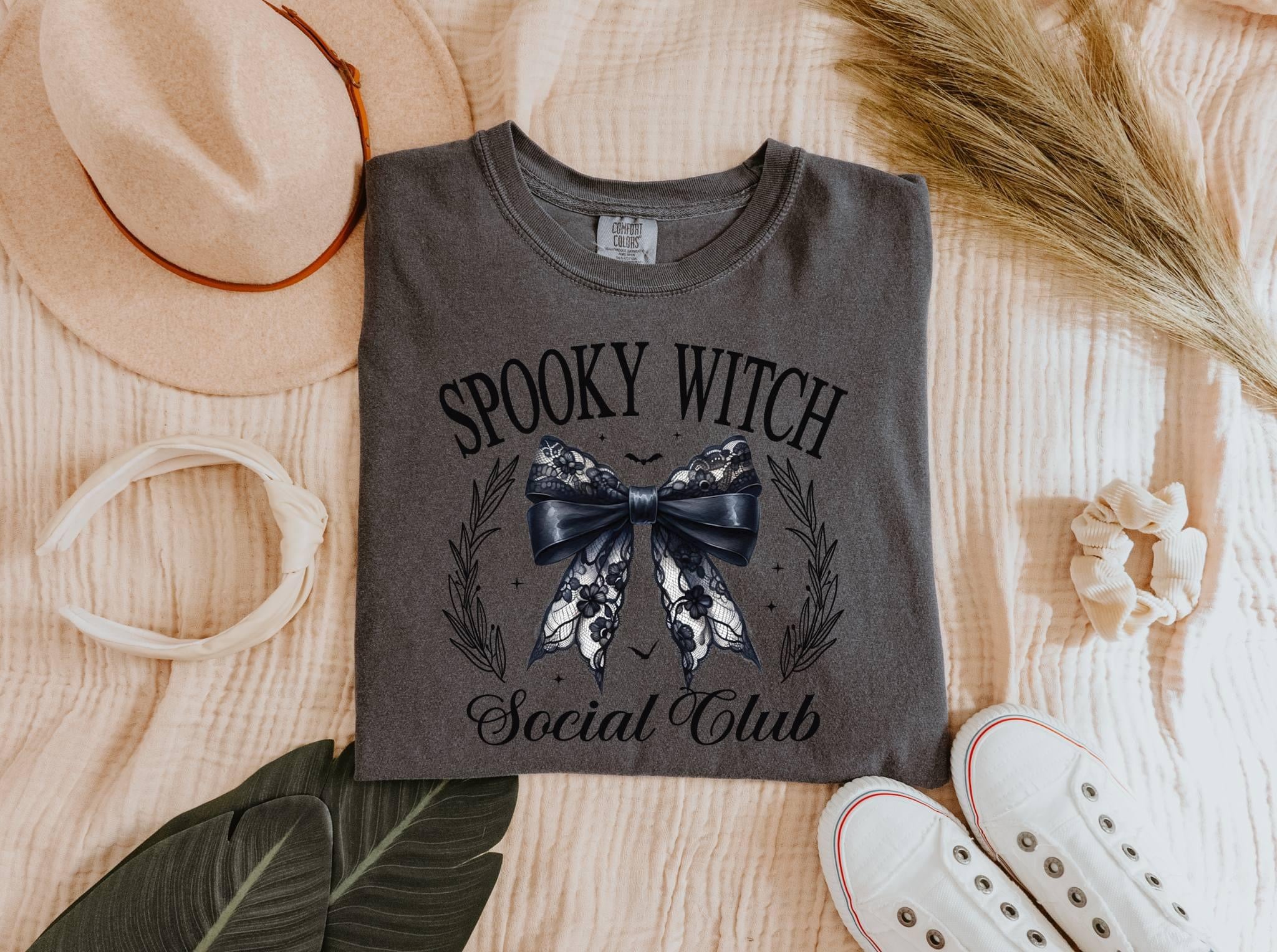 Spooky Witch Social Club Comfort Colors