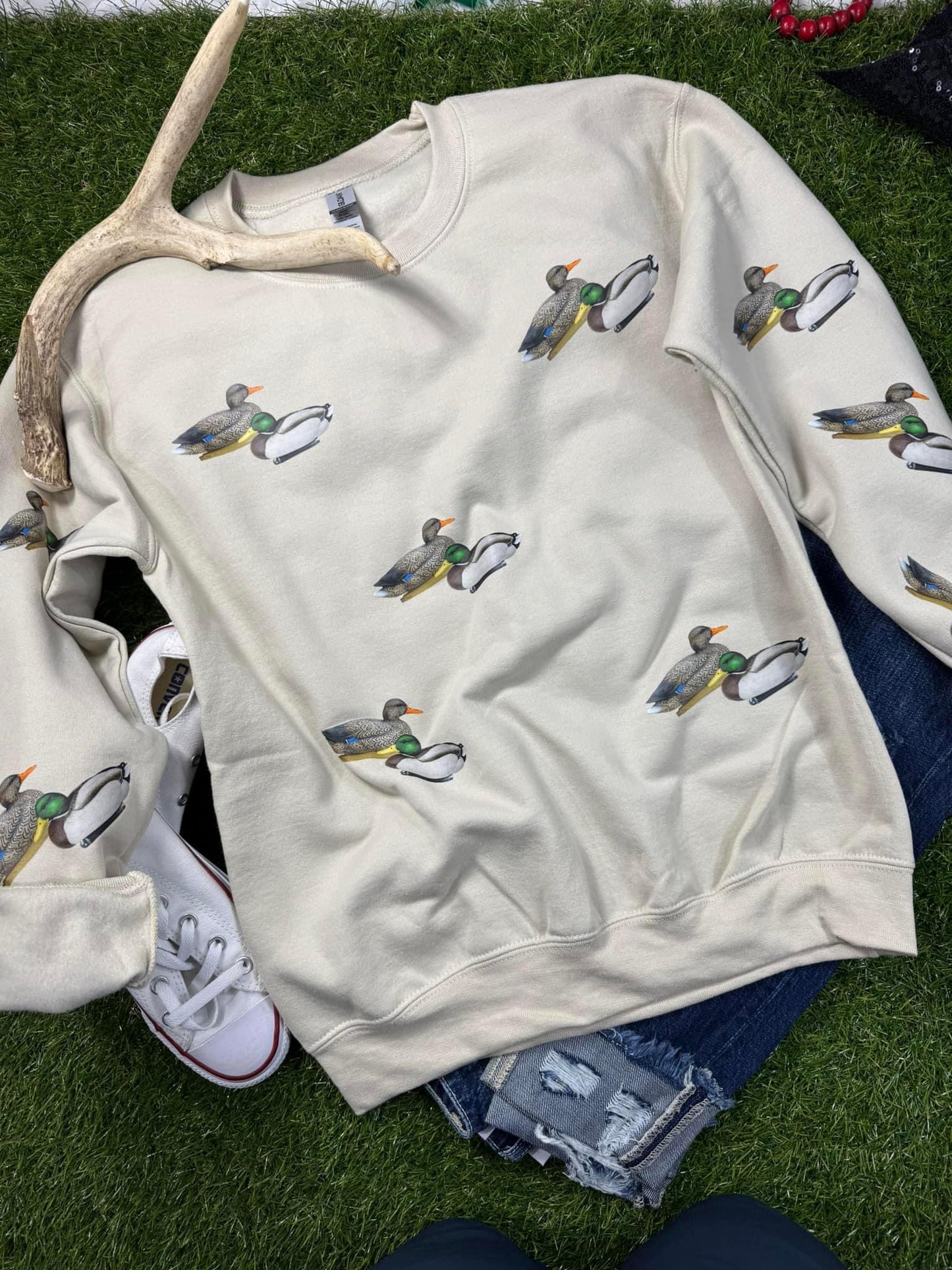 Ducks In A Row Repeat Fleece