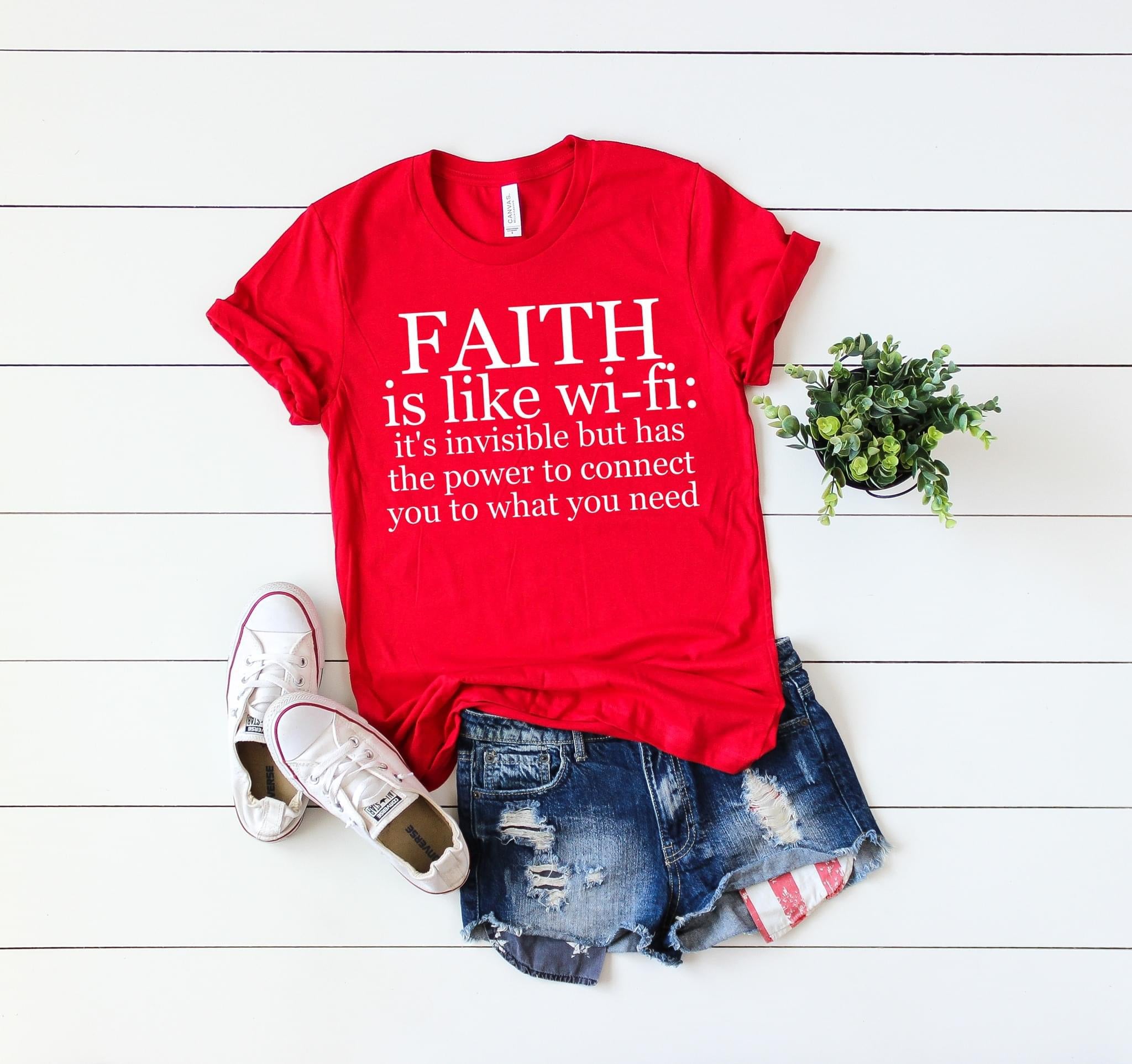 Faith It’s Like Wifi White