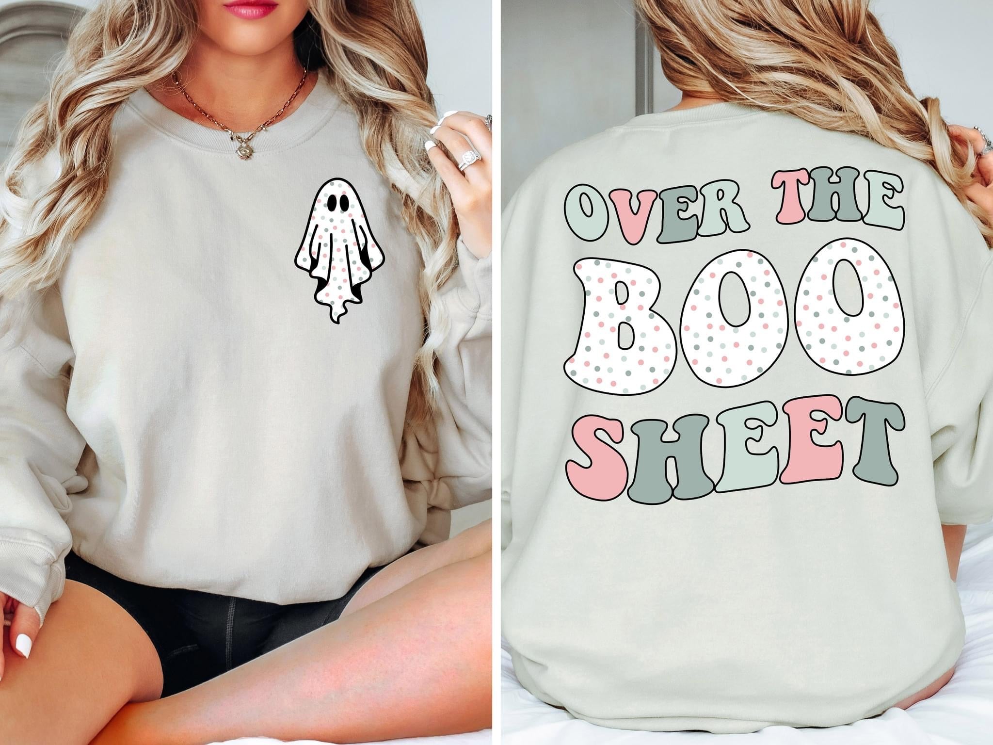 Over the boo sheet