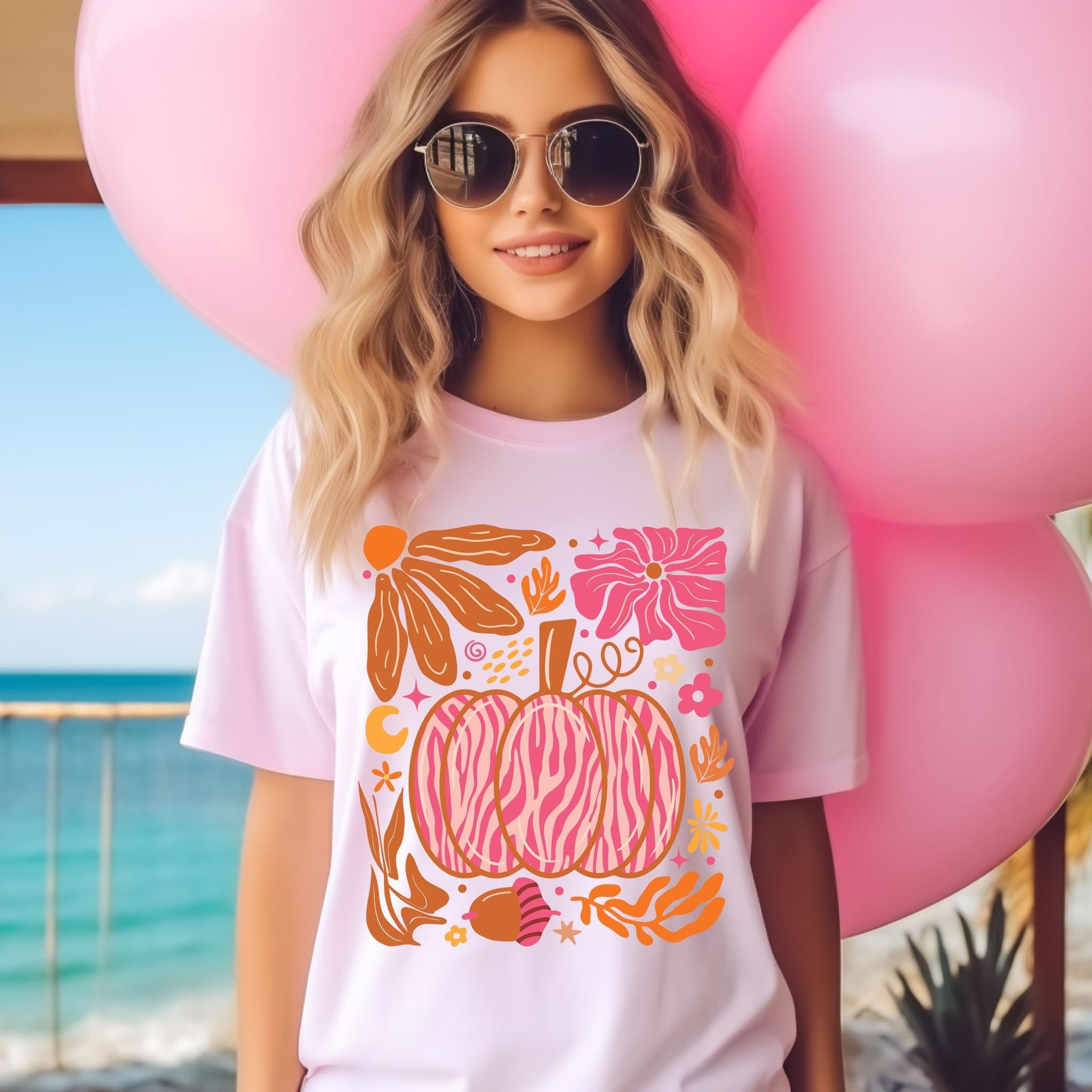 Fall Pink Pumpkin