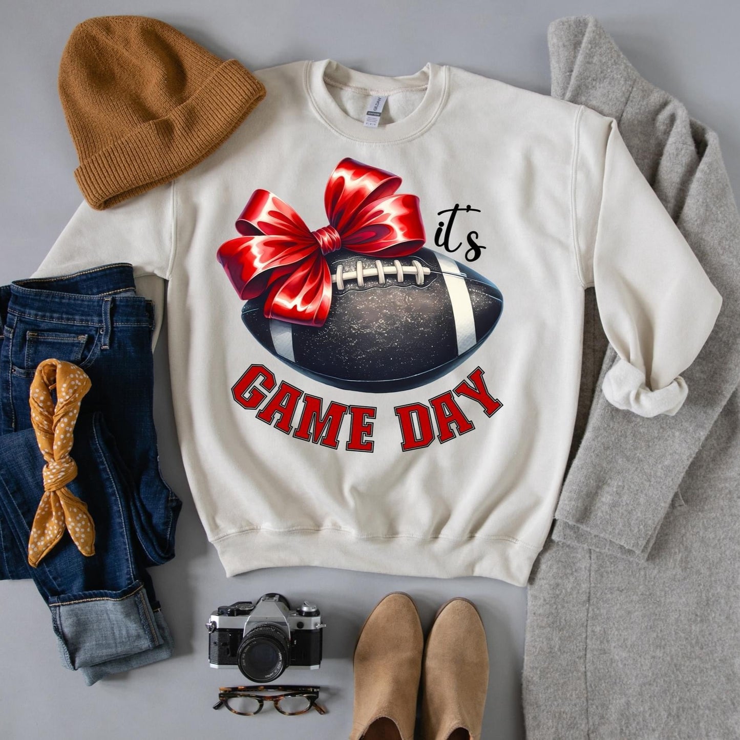 Game Day Bow Football