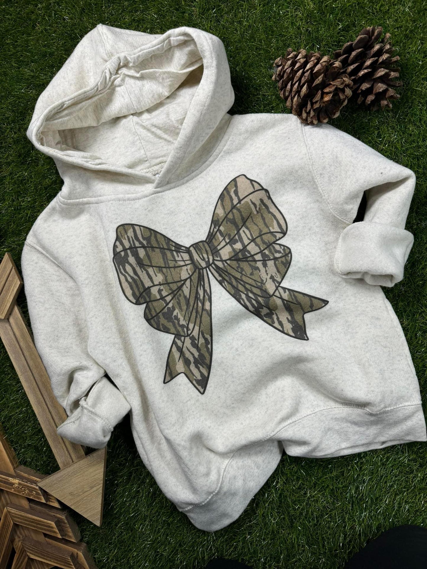 Duck Camo Bow Fleece Youth