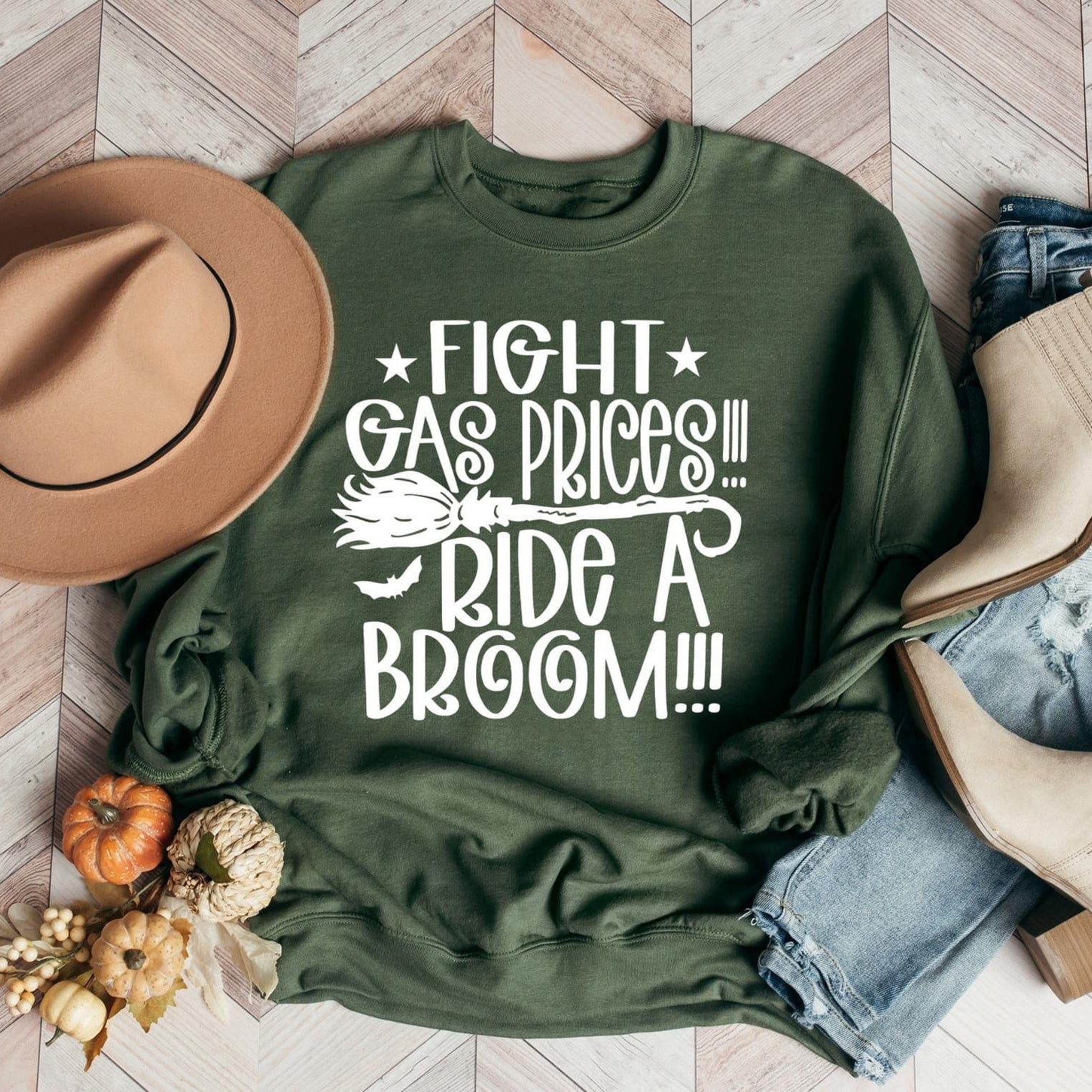 Fight Gas Prices Ride A Broom