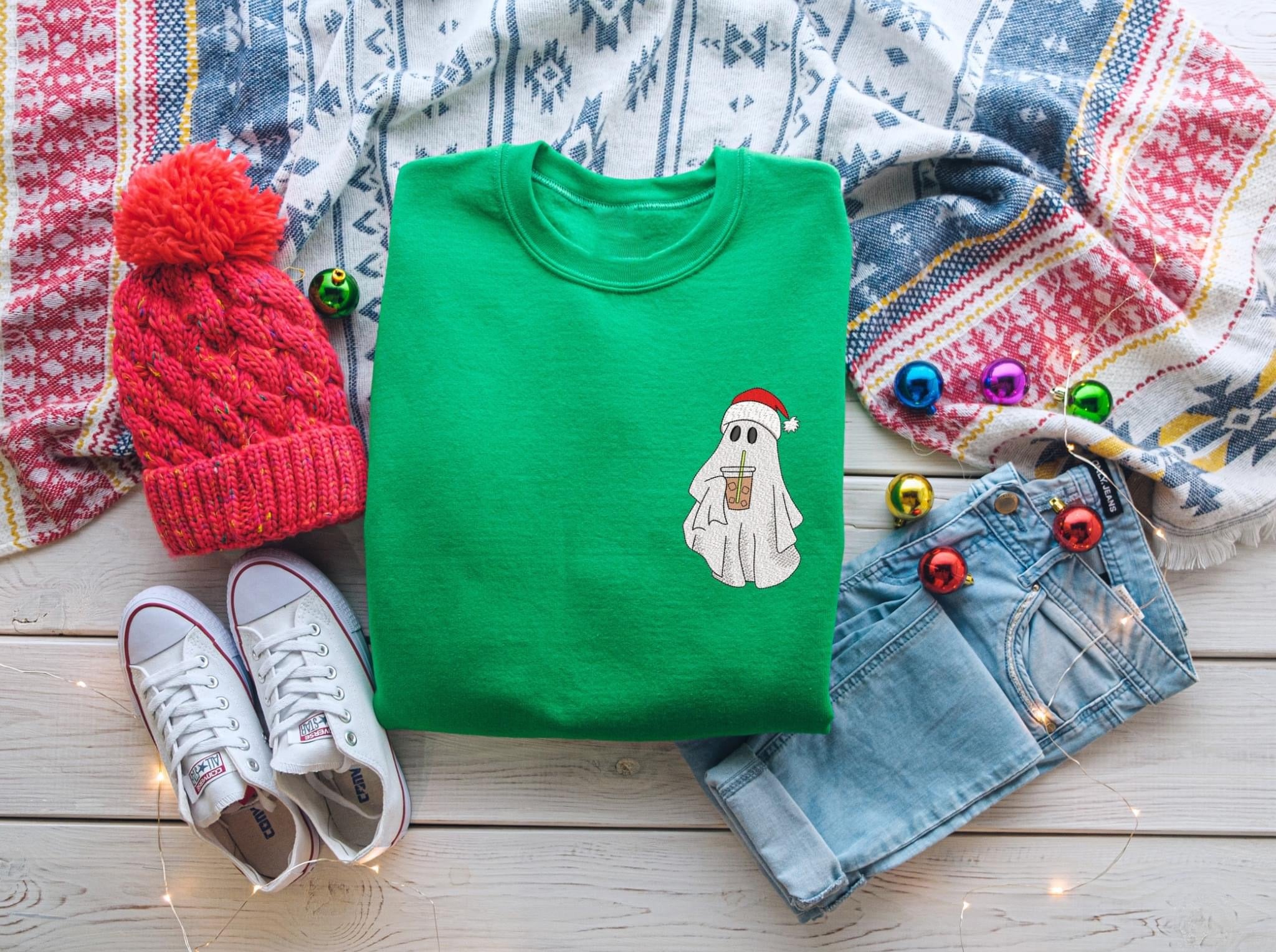 Christmas Ghost Pocket