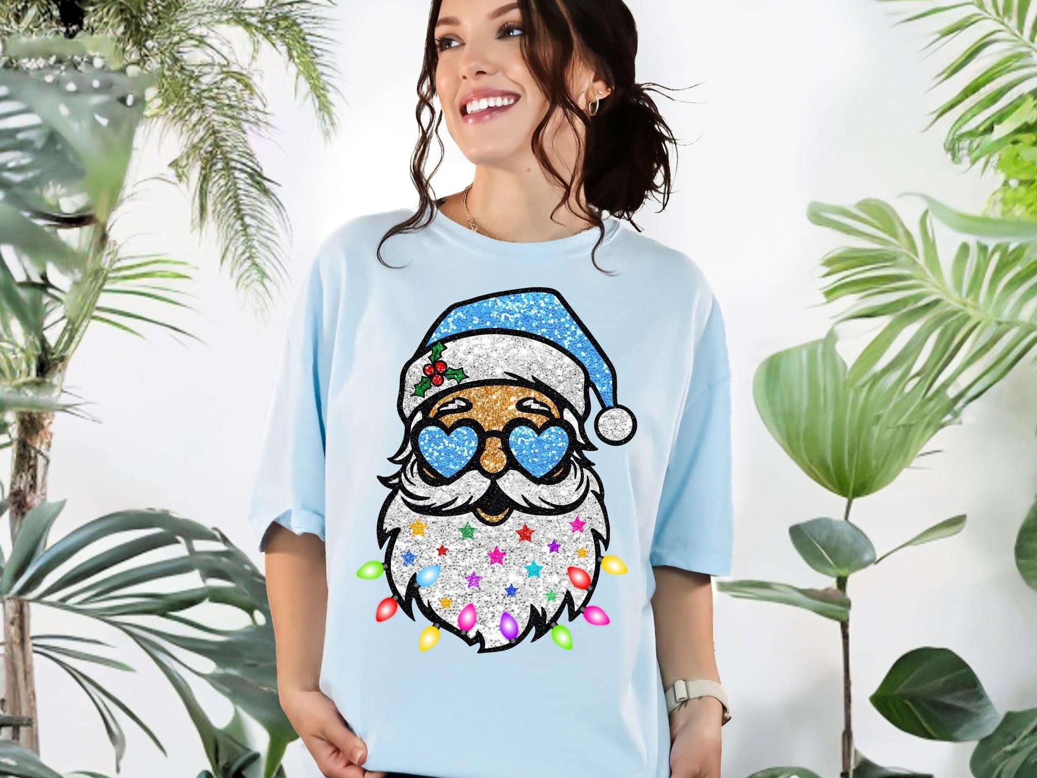 Blue Santa