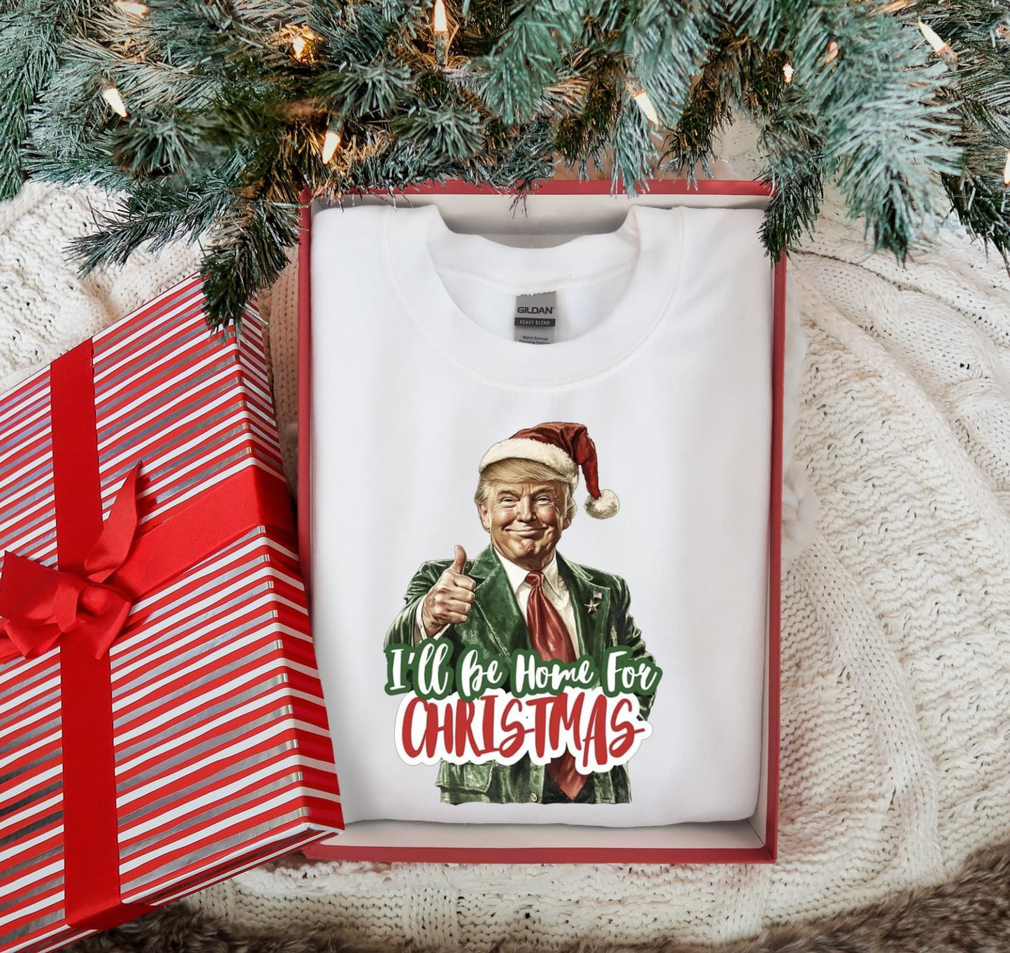 I’ll Be Home For Christmas Trump
