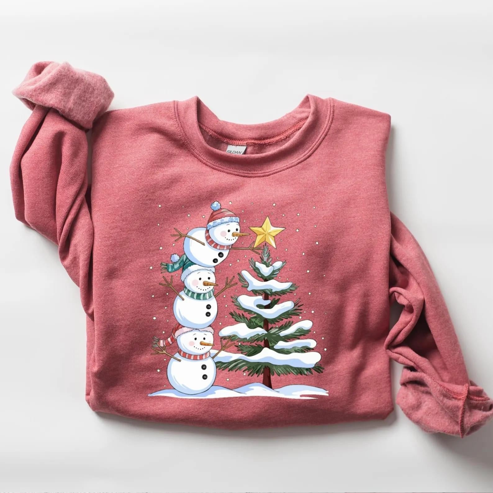 Stacked Snowmen