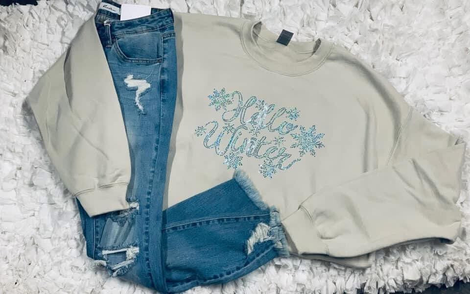 Hello Winter Spangle