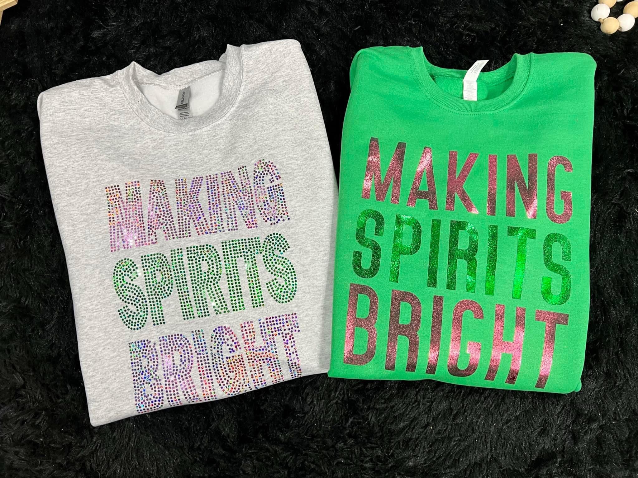 Making Spirits Bright Foil