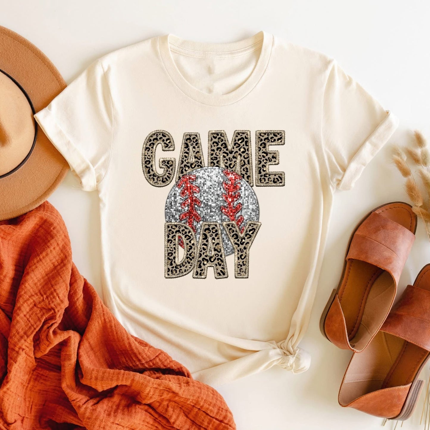 Game Day Leopard Baseball