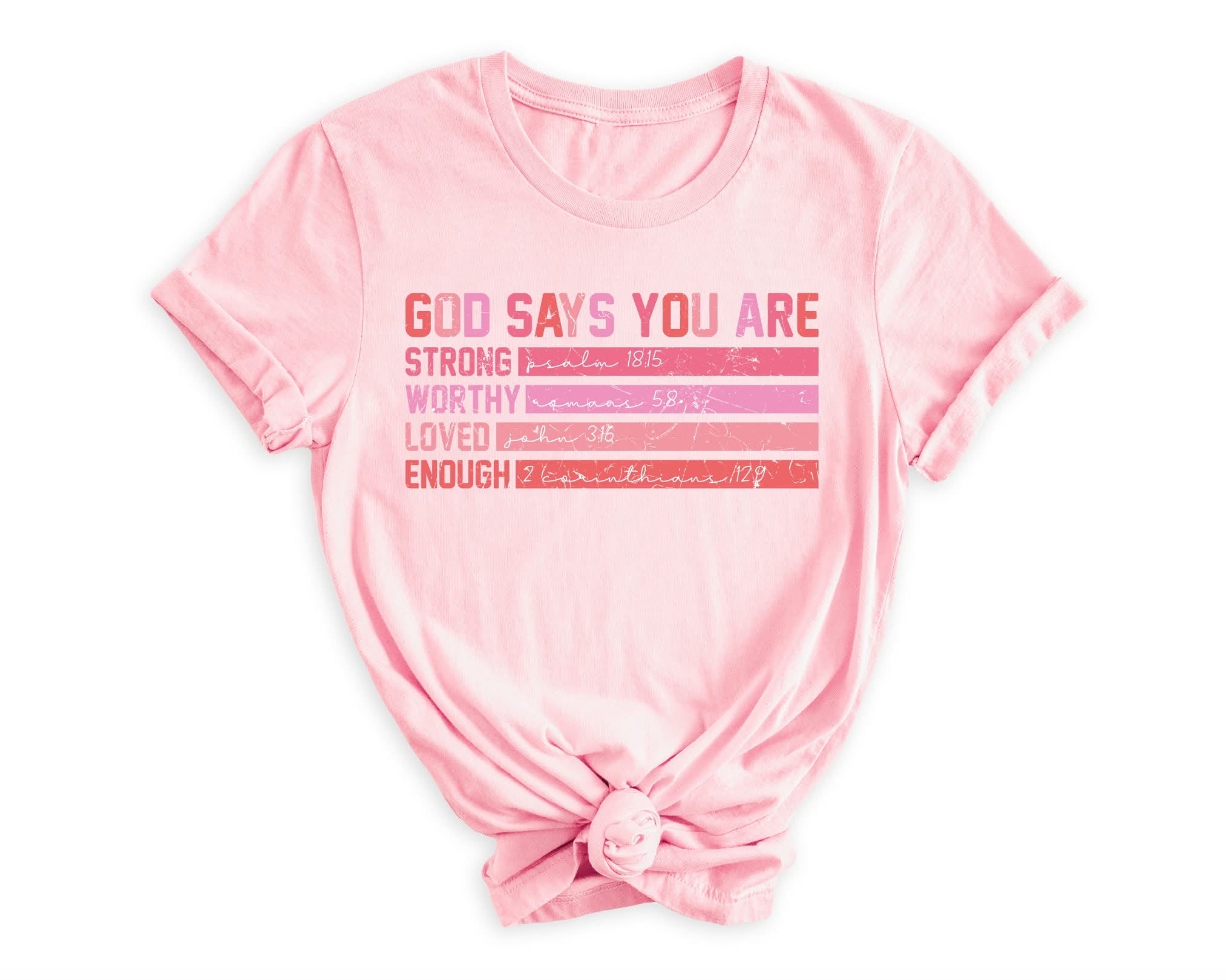 God Says You are Pink Gildan