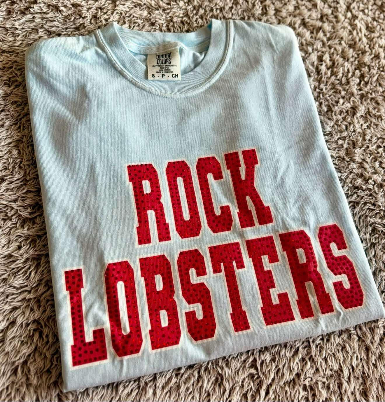 Rock Lobsters Spangle Red Inside White Outside Cmfort Colors