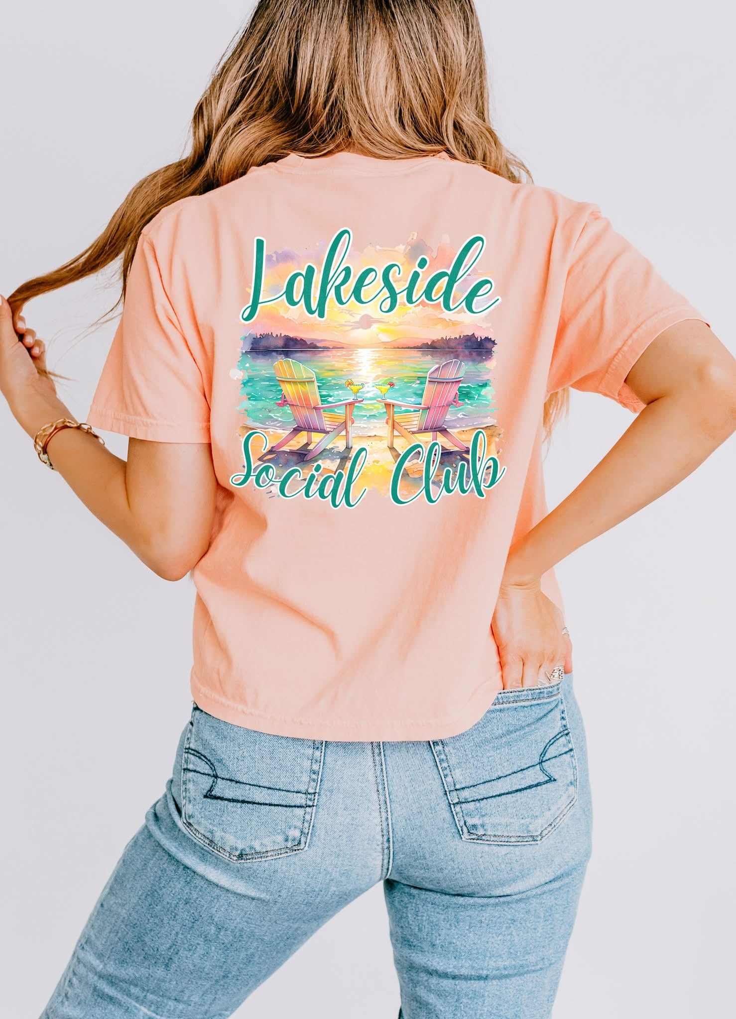 Lakeside Social Club Back Print