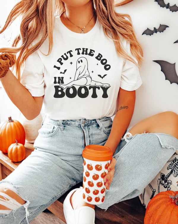 I Put The Boo In Booty Short Sleeve
