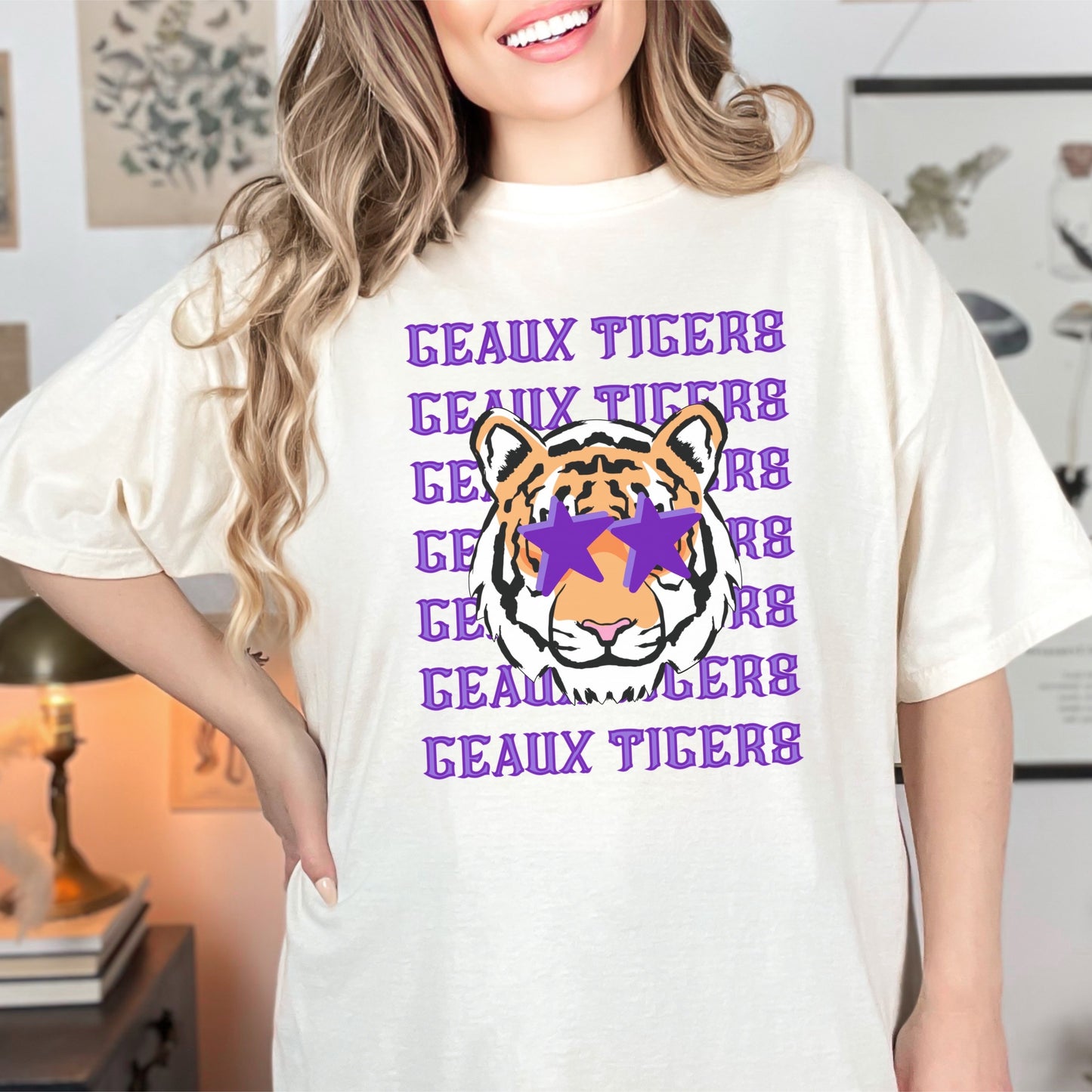 Geaux Tigers Mascot Comfort Colors