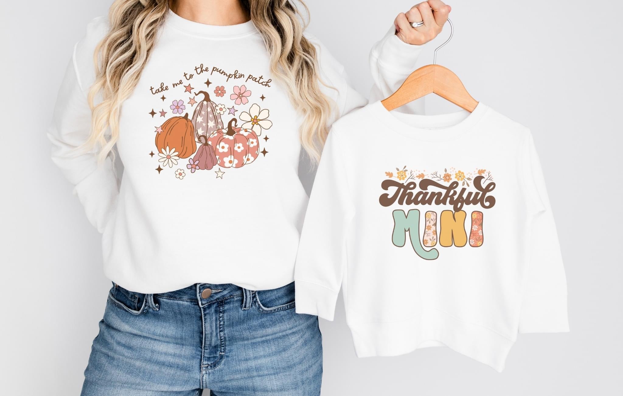 Take Me To The Pumpkin Patch Crew Fleece
