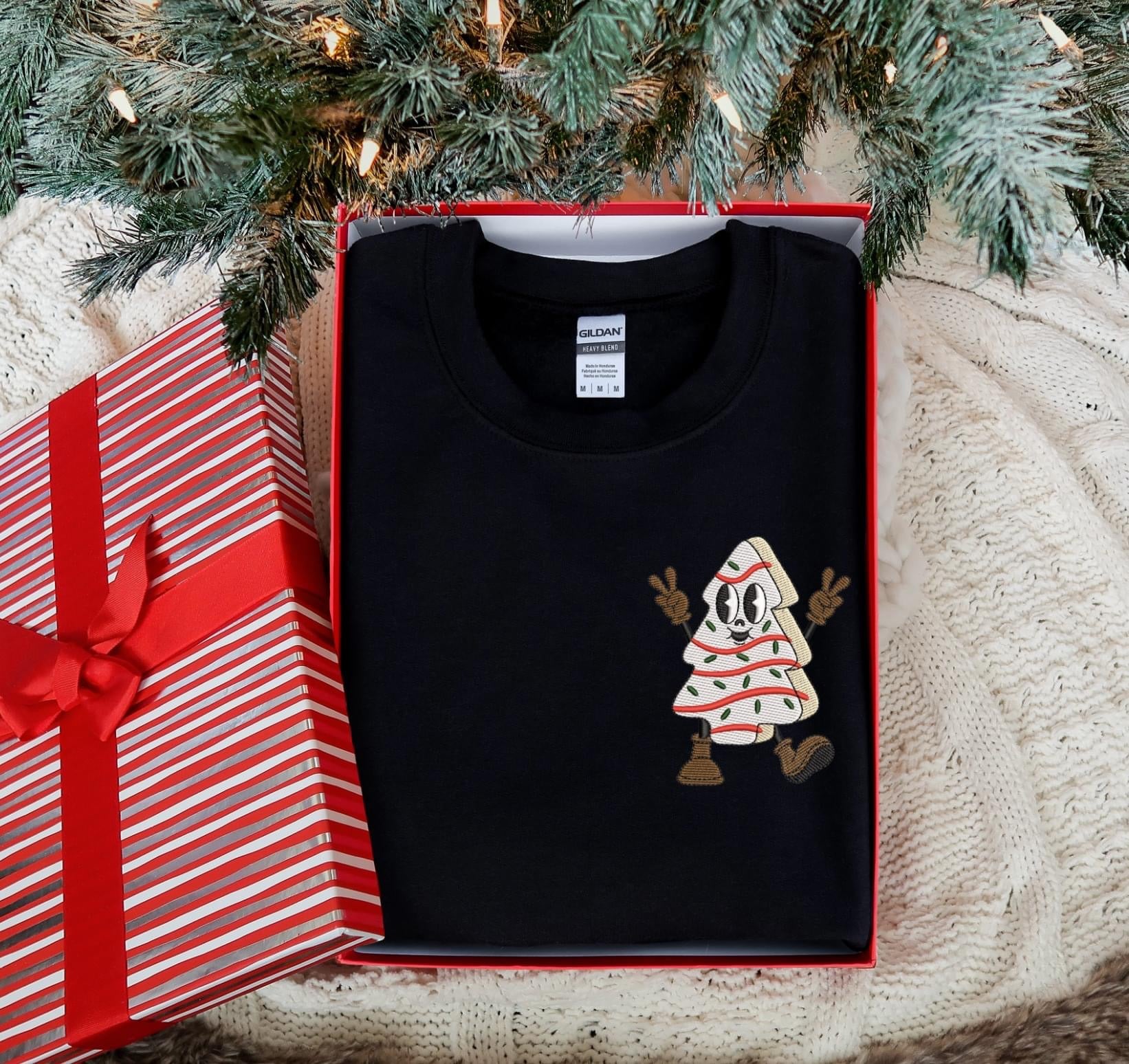 Christmas Tree Cake Pocket