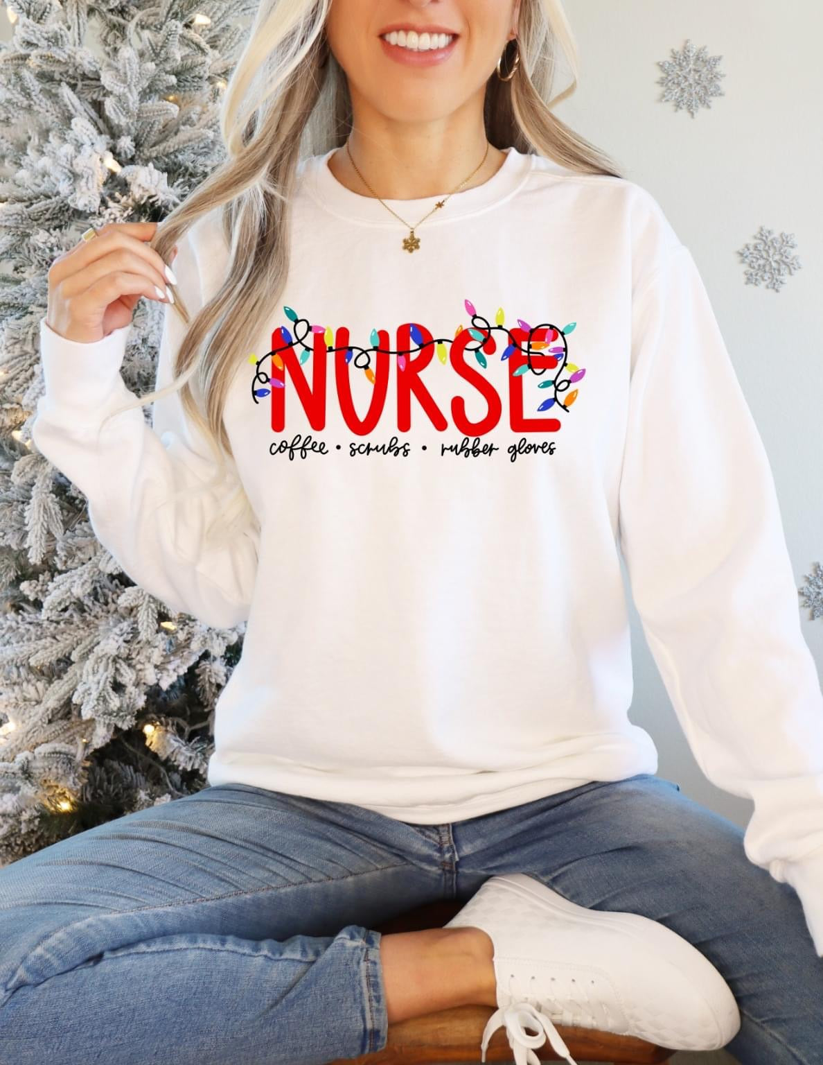 Nurse Christmas Lights