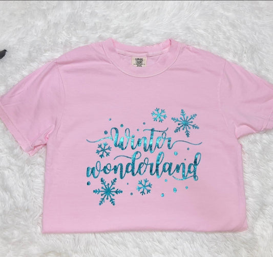 Winter Wonderland Blue Foil