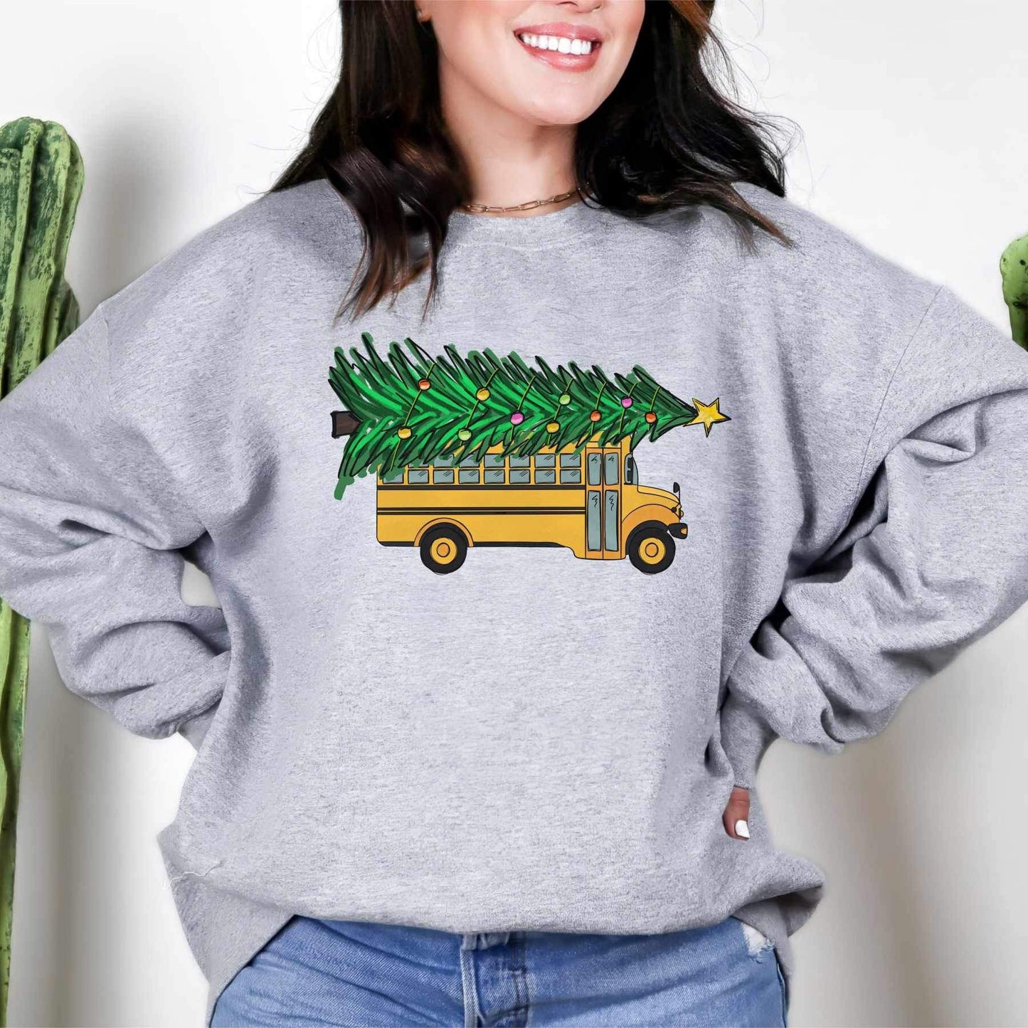 School Bus Christmas Tree