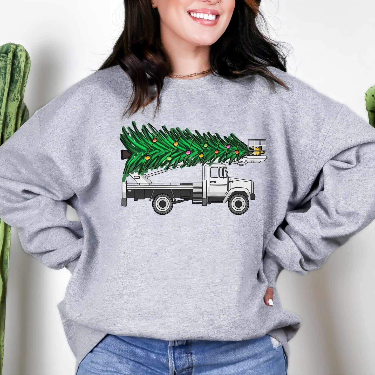 Lineman Truck Christmas Tree