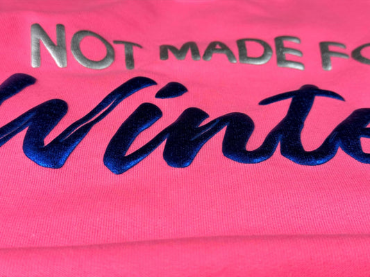 Not Made For Winter Metallic Puff