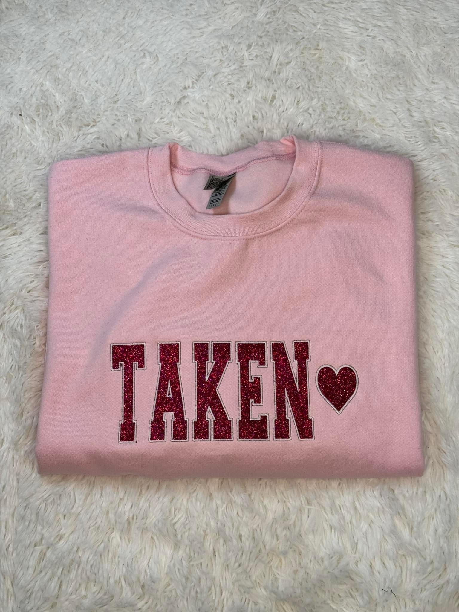 Taken Glitter Embroidery