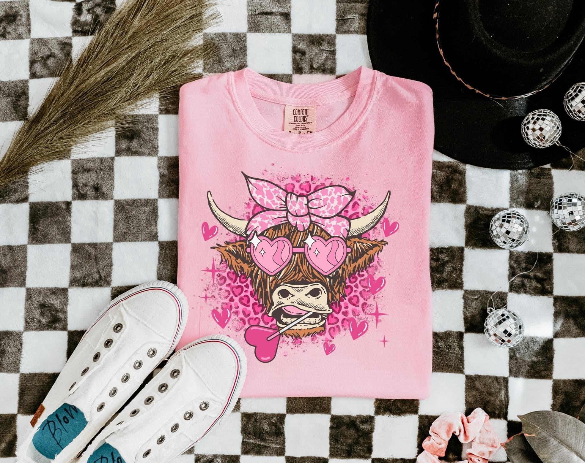 Valentine Cow Tultex