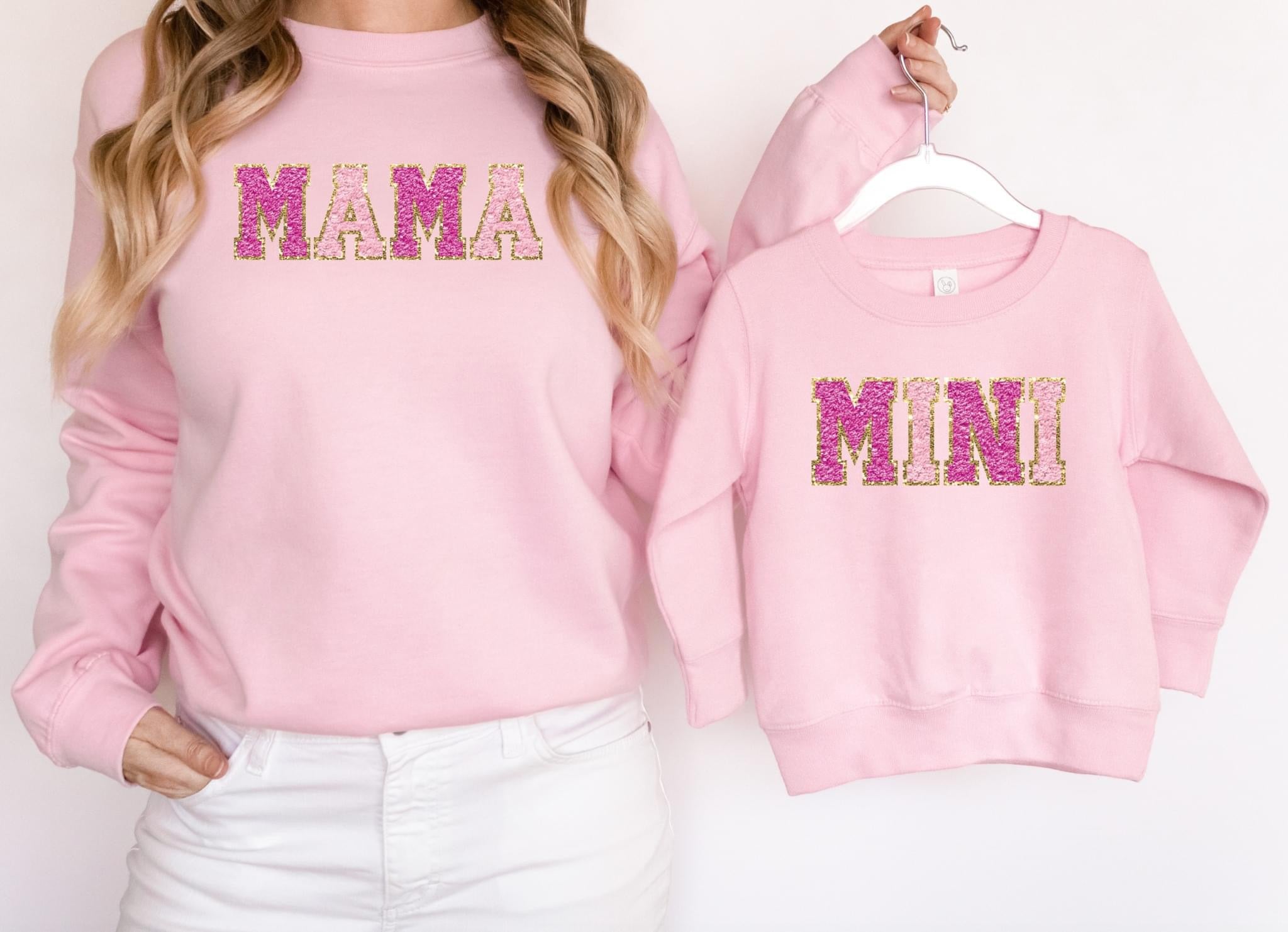 Mama Faux Glitter