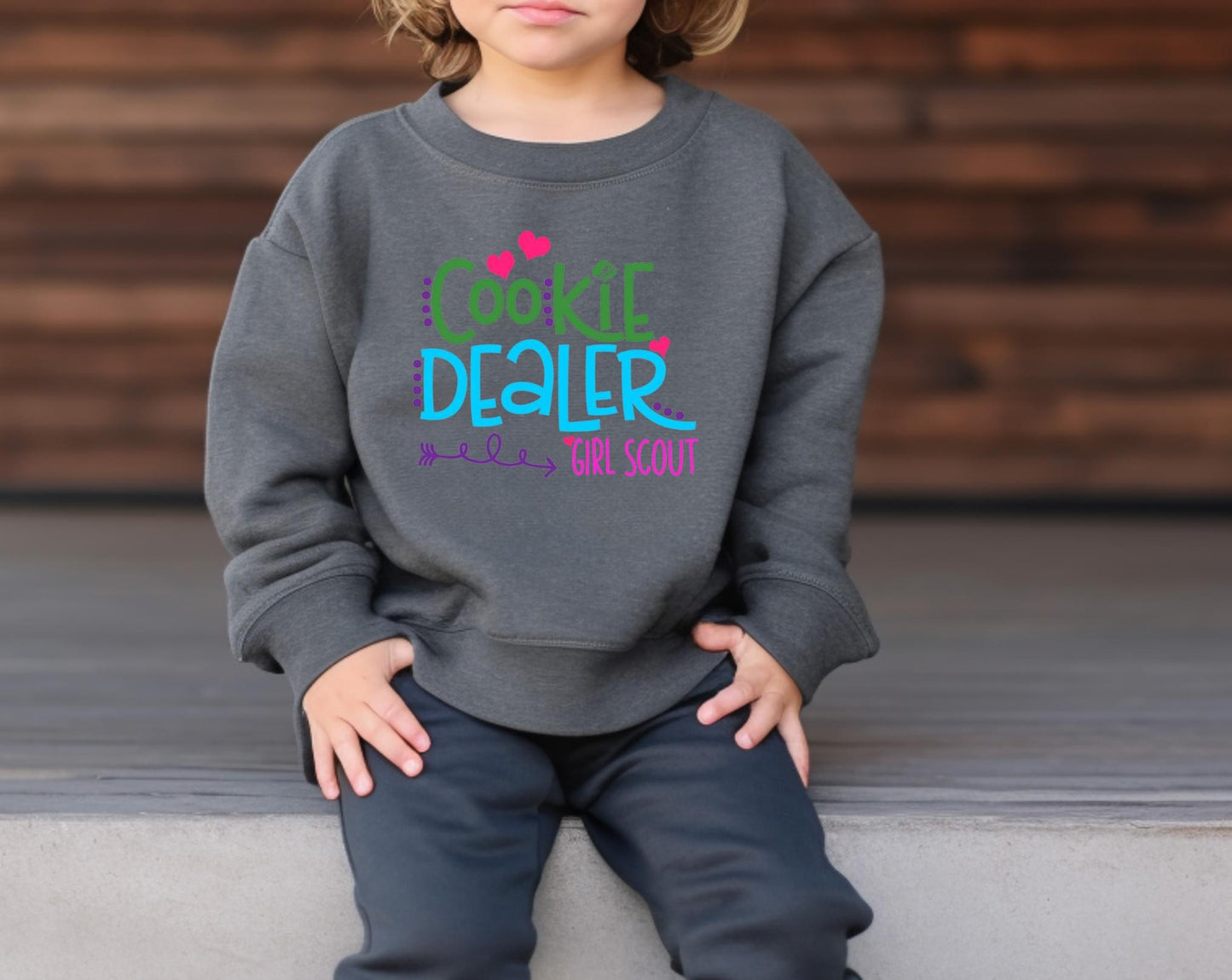 Cookie Dealer Crew Fleece