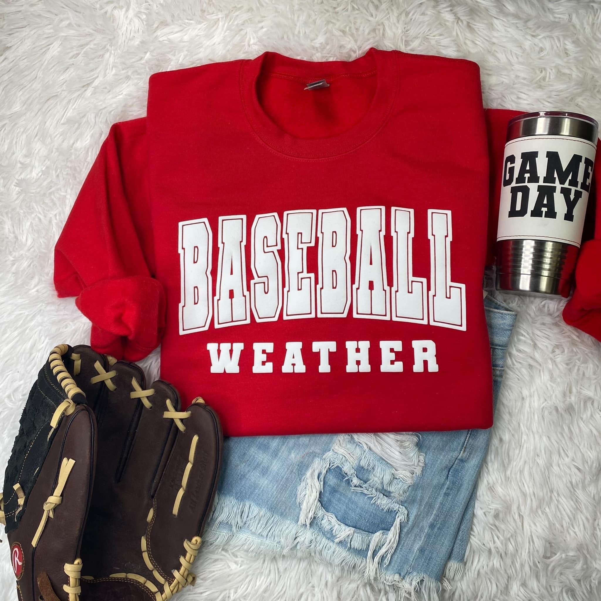 Baseball Weather Puff Comfort Colors
