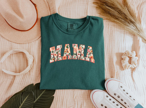 Mama Floral Comfort Colors