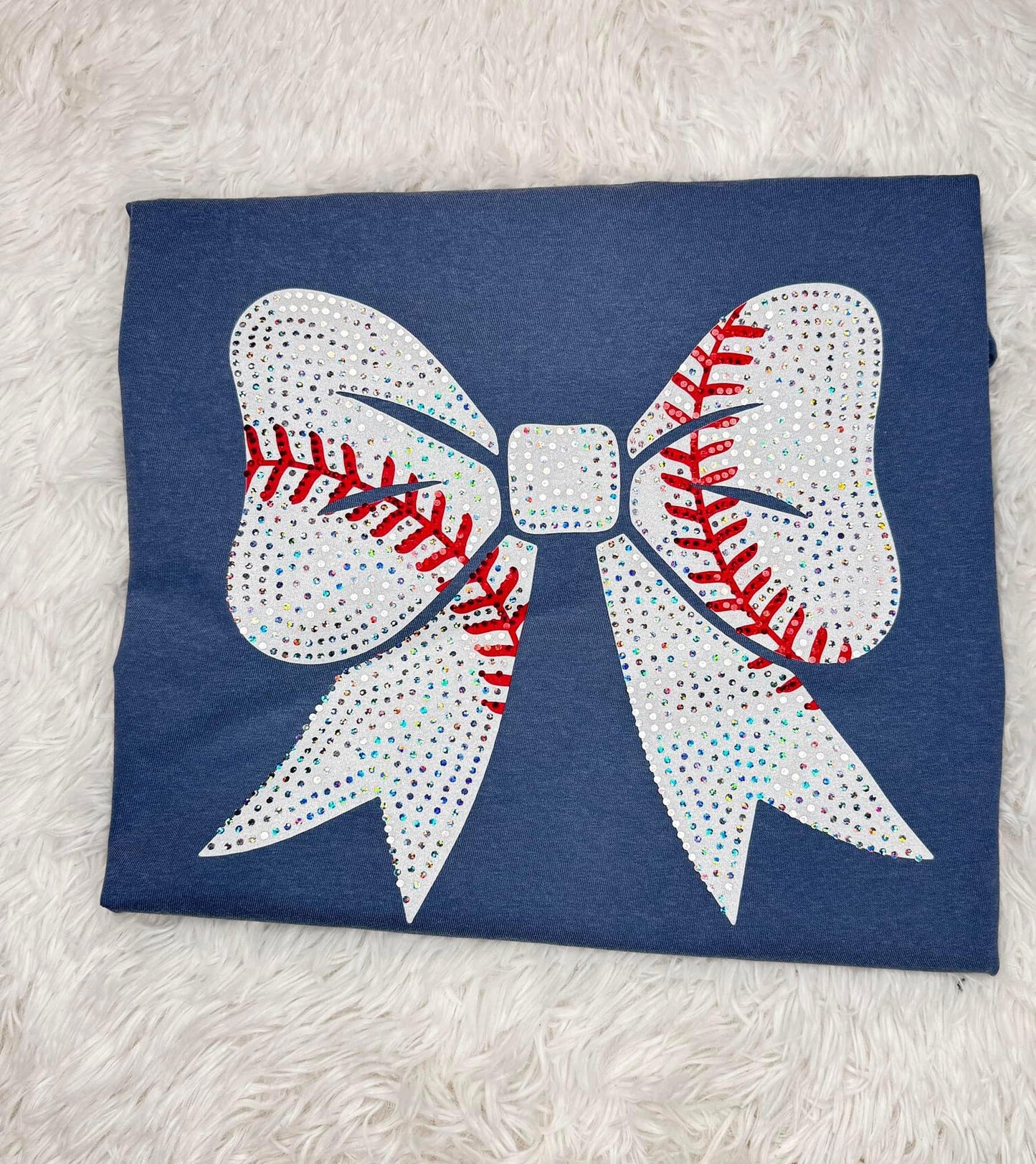 Baseball Bow Spangle Infant and Youth