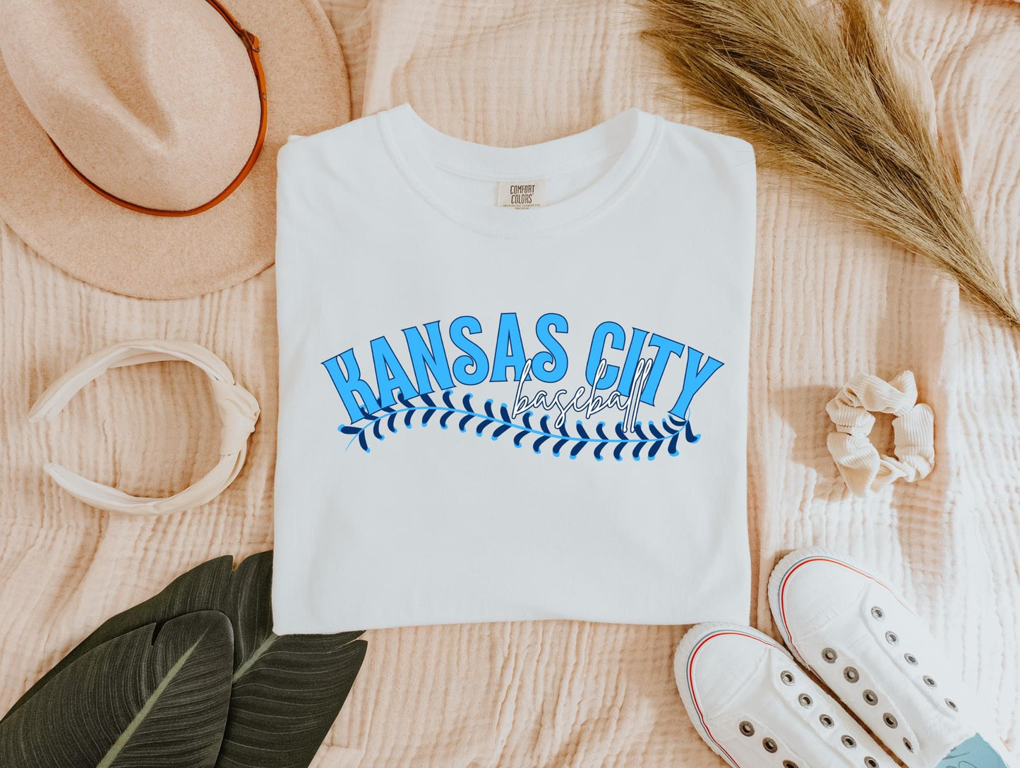 KC Baseball Comfort Colors